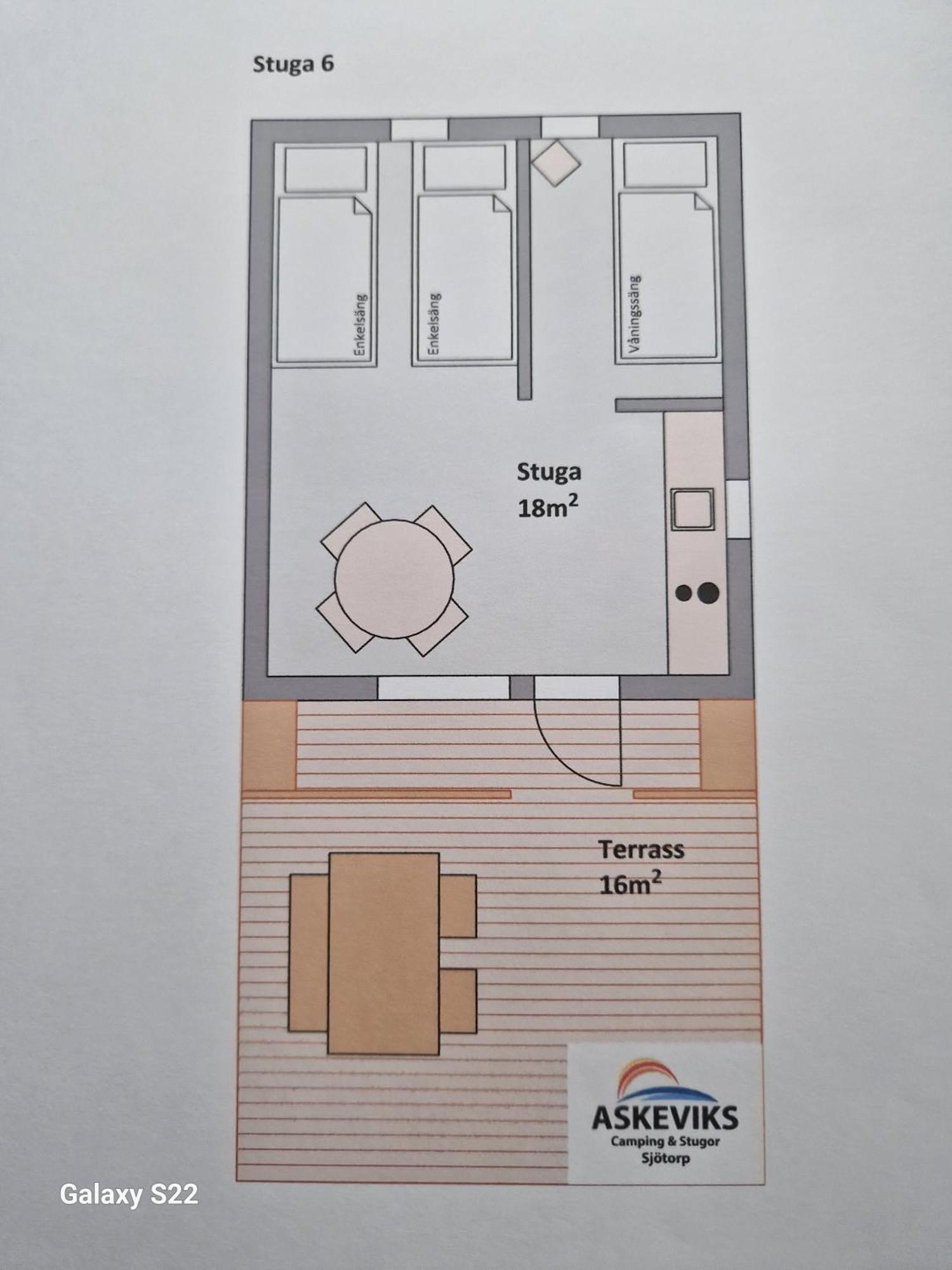 Askeviks Camping & Stugor Sjötorp Extérieur photo